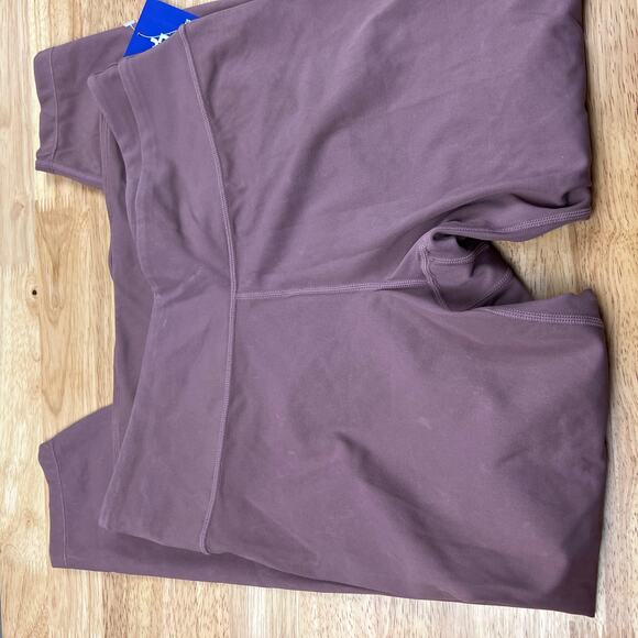 JoyLab Women's High-Rise Criss Cross Waistband Mocha Leggings - XL - NWT - Picture 7 of 7